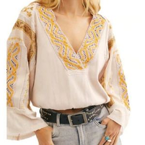 NWT Free People  Cross Country Top